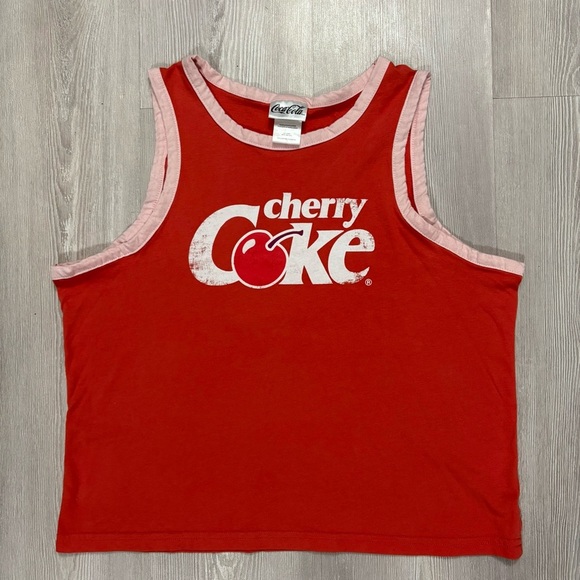 Coca Cola Cherry Coke Tank Top - Picture 1 of 5